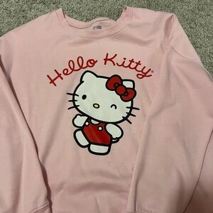 Hello Kitty Pink and Red Kids Hoodie